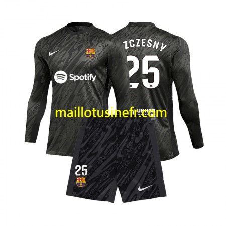 Maillot de Foot FC Barcelone Wojciech Szczesny 25 Extérieur Gardien 2024-25 Manches Longues - Enfant Maillot de Foot FC Barcelone Wojciech Szczesny 25 Extérieur Gardien 2024-25 Manches Longues - Enfant